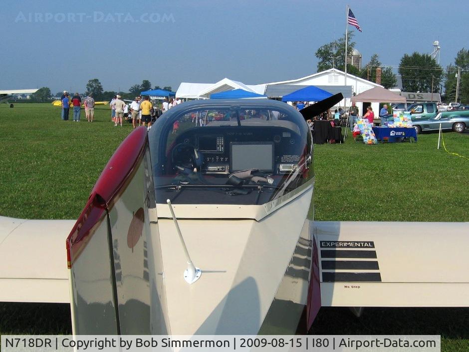 N718DR, 2007 Thorp T-18 Tiger C/N 3039, At the EAA breakfast fly-in - Noblesville, Indiana