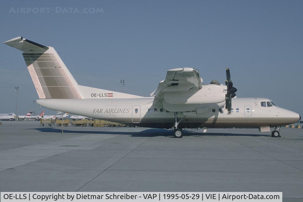 OE-LLS, 1979 De Havilland Canada DHC-7-102 Dash 7 C/N 22, Far Airlines dash 7