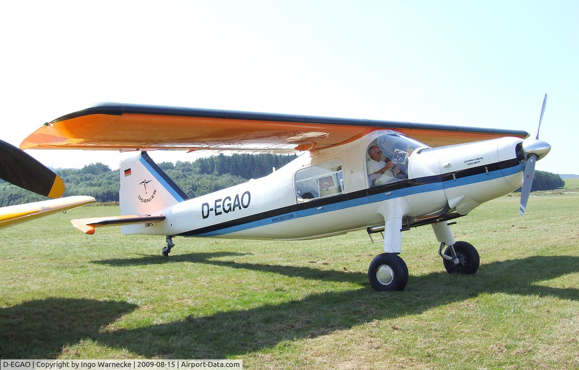 D-EGAO, 1976 Dornier Do-27B-3 C/N 2200, Dornier Do 27B-3 at the Montabaur airshow 2009