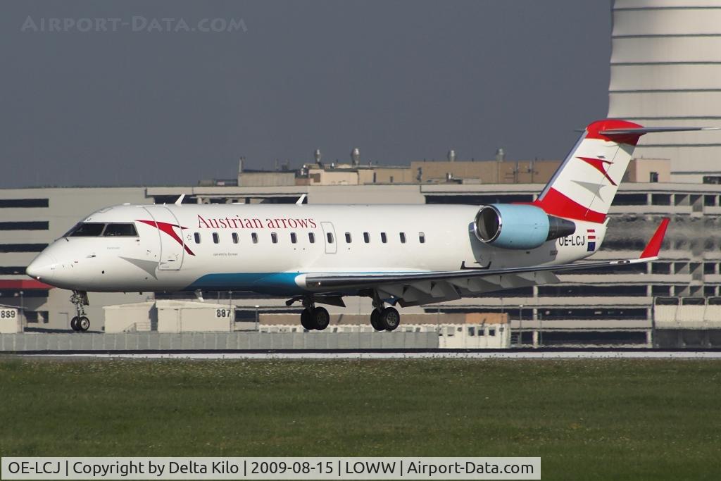 OE-LCJ, 1996 Canadair CRJ-200LR (CL-600-2B19) C/N 7142, AUSTRIAN ARROWS