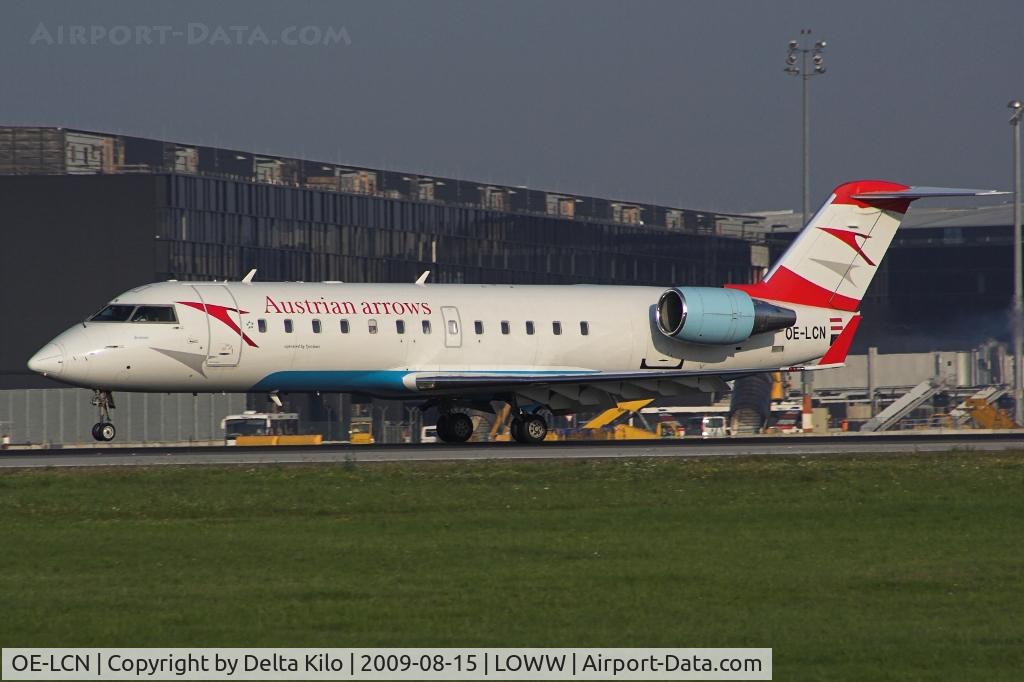 OE-LCN, 2000 Canadair CRJ-200LR (CL-600-2B19) C/N 7365, AUSTRIAN ARROWS