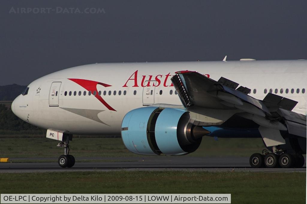 OE-LPC, 2002 Boeing 777-2Z9/ER C/N 29313, AUSTRIAN AIRLINES