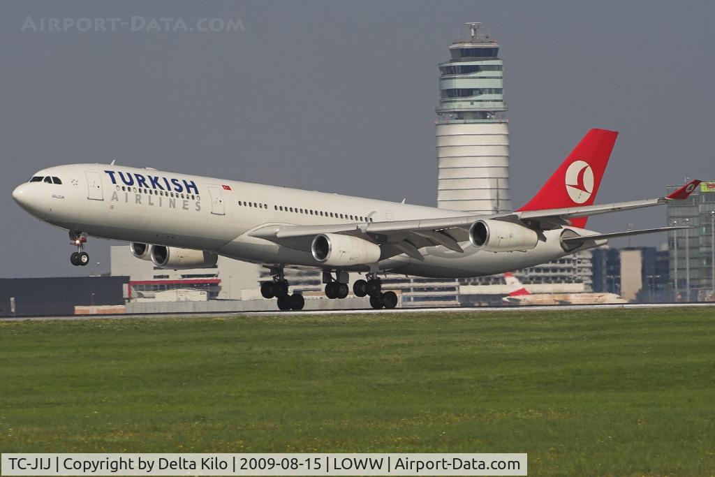 TC-JIJ, 1998 Airbus A340-313 C/N 216, Turkish Airlines  Airbus A-340-313X  cn216