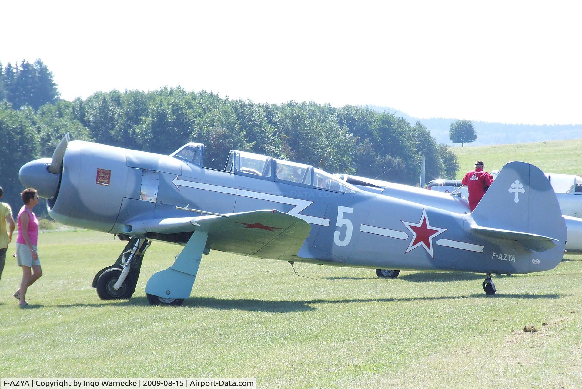 F-AZYA, 1956 Let Yak-11 C/N 172624, Yakovlev Yak-11 MOOSE at the Montabaur airshow 2009