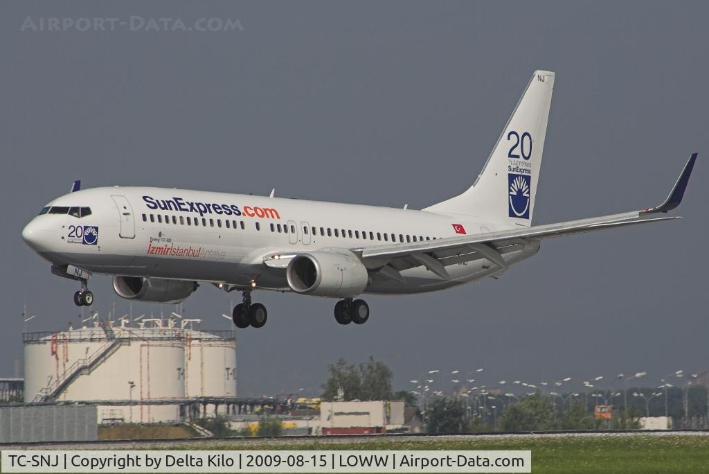 TC-SNJ, 2005 Boeing 737-86J C/N 30827, Sunnexpress  Boeing 737-8FH-W cn29671