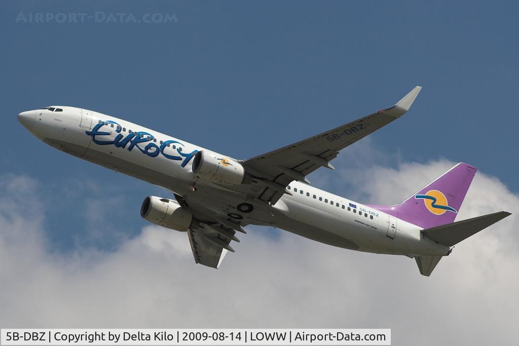 5B-DBZ, 2006 Boeing 737-8BK C/N 33030, Eurocypria Airlines  cn33030