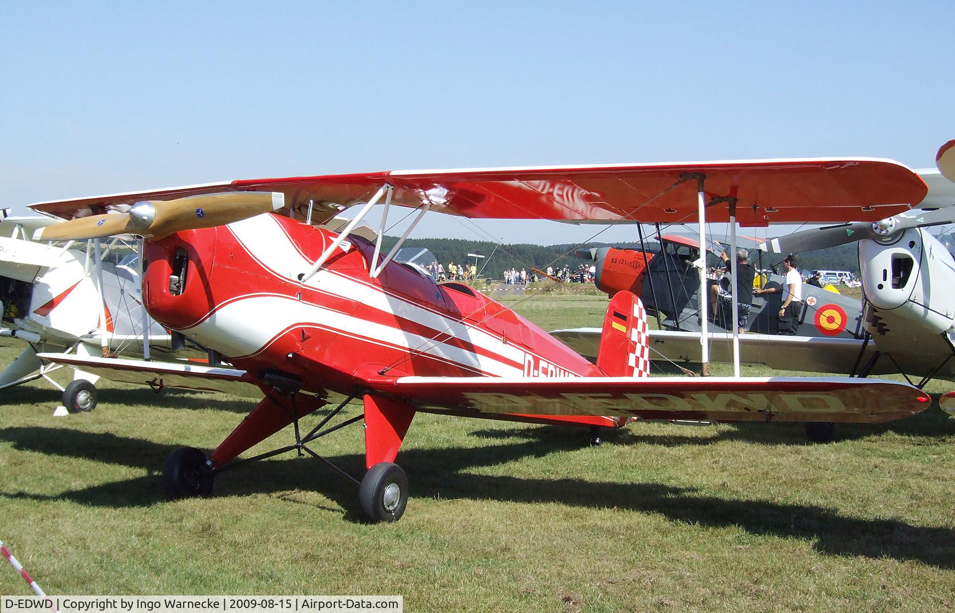D-EDWD, CASA 1-131E Jungmann C/N 2146, CASA 1.131E (license built Bücker Bü 131 Jungmann) at the Montabaur airshow 2009