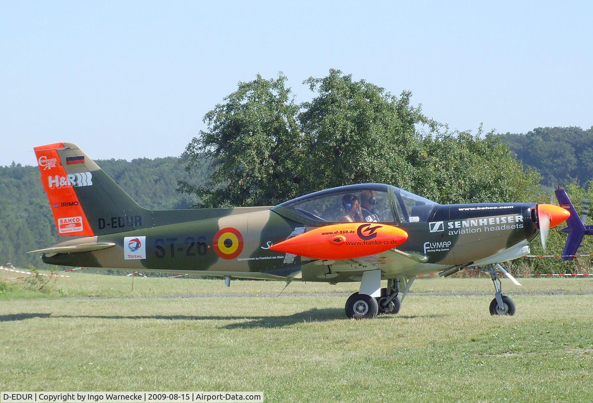 D-EDUR, 1980 SIAI-Marchetti SF-260 C/N 110, SIAI-Marchetti SF.260 at the Montabaur airshow 2009
