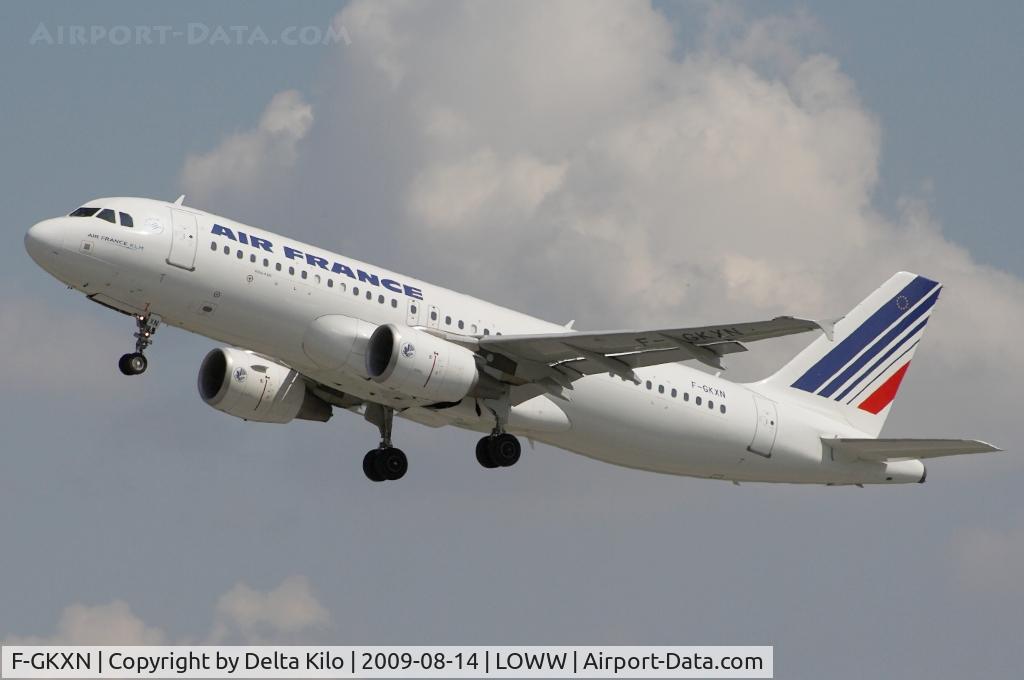 F-GKXN, 2006 Airbus A320-214 C/N 3008, AIR FRANCE  Airbus A-320-214	cn3008