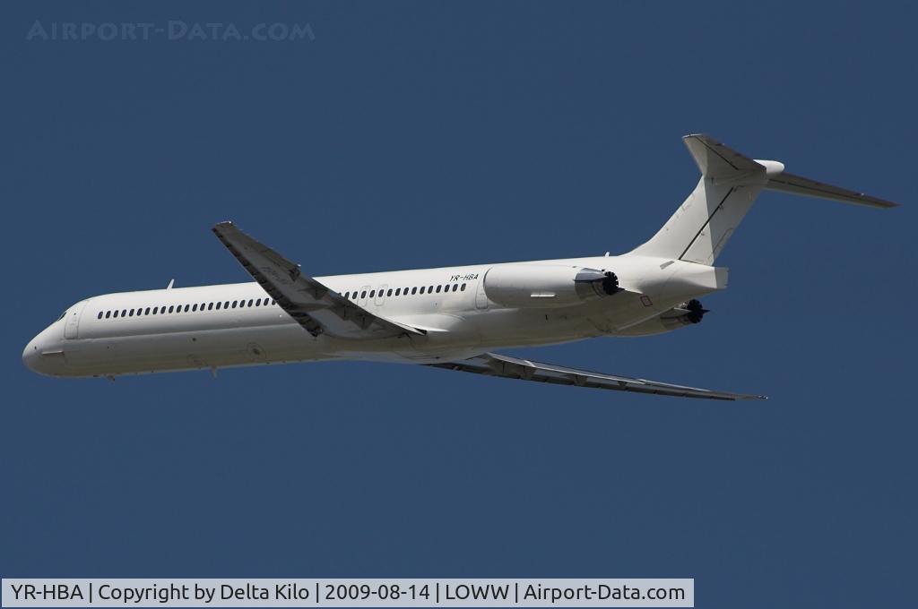 YR-HBA, 1990 McDonnell Douglas MD-83 (DC-9-83) C/N 49937, Medallion Air (MyAir) McDonnell Douglas MD-83  cn49937
