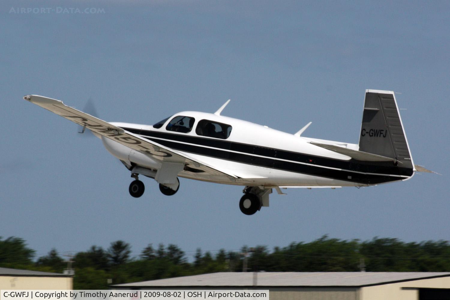 C-GWFJ, 1986 Mooney M20K C/N 25 1073, 1986 Mooney M20K, c/n: 25 1073