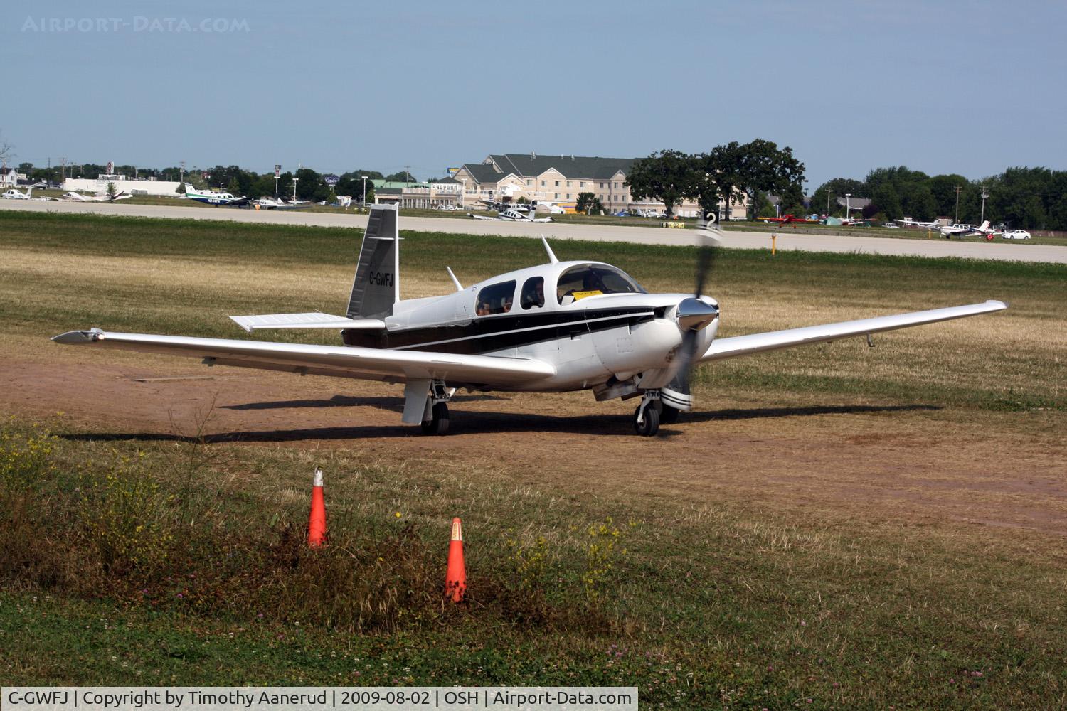 C-GWFJ, 1986 Mooney M20K C/N 25 1073, 1986 Mooney M20K, c/n: 25 1073
