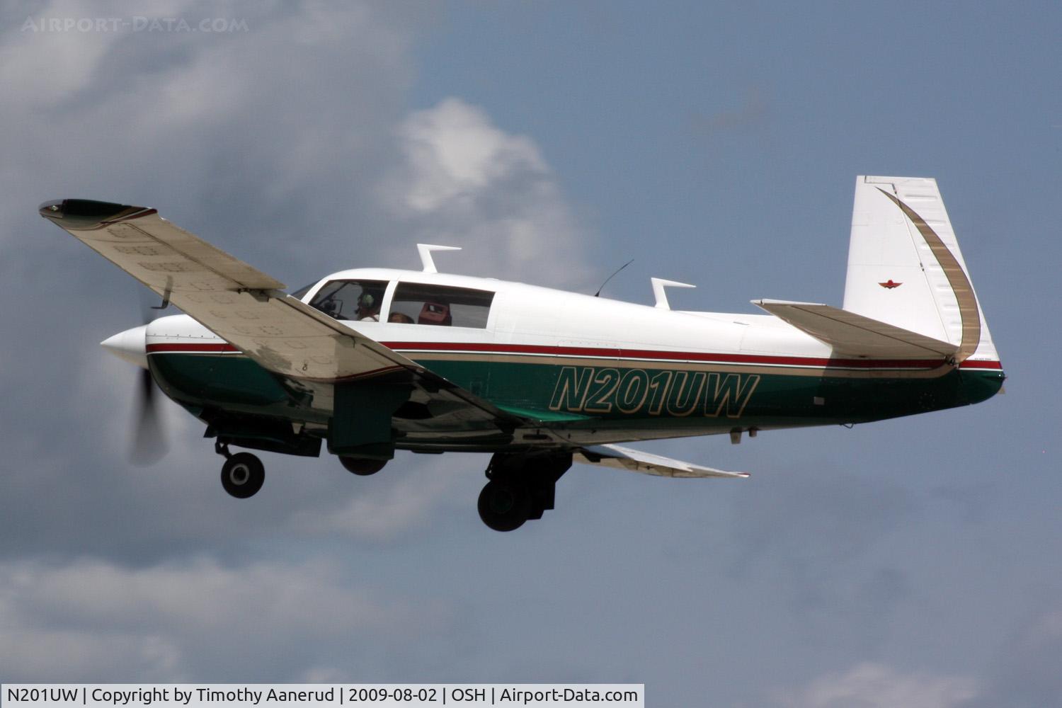 N201UW, 1977 Mooney M20J 201 C/N 24-0390, 1977 Mooney M20J, c/n: 24-0390