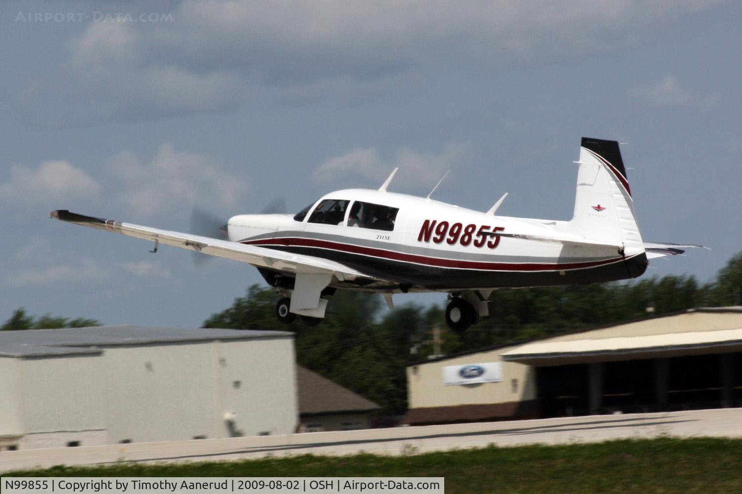 N99855, 1981 Mooney M20K C/N 25-0550, 1981 Mooney Aircraft Corp. M20K, c/n: 25-0550