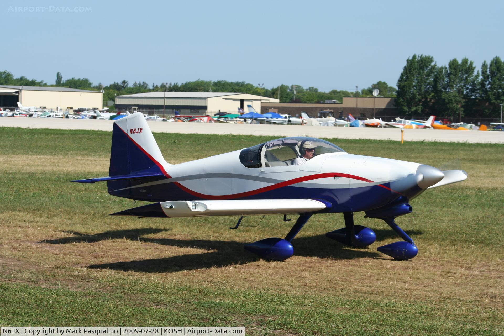 N6JX, 2002 Vans RV-6A C/N 60289, RV-6A