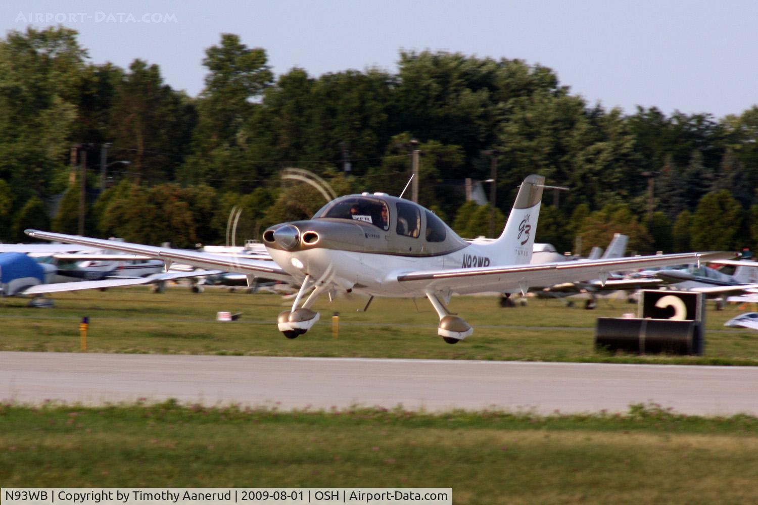 N93WB, 2007 Cirrus SR22 C/N 2772, 2007 Cirrus Design Corp SR22, c/n: 2772