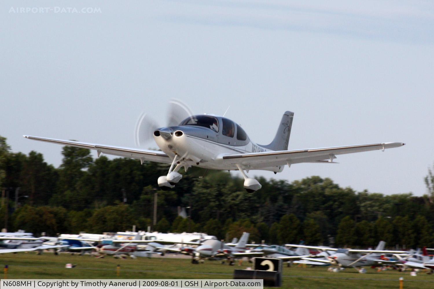 N608MH, 2008 Cirrus SR22 GTS X Turbo C/N 3098, 2008 Cirrus Design Corp SR22, c/n: 3098