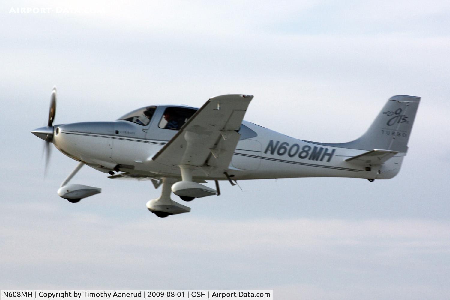 N608MH, 2008 Cirrus SR22 GTS X Turbo C/N 3098, 2008 Cirrus Design Corp SR22, c/n: 3098