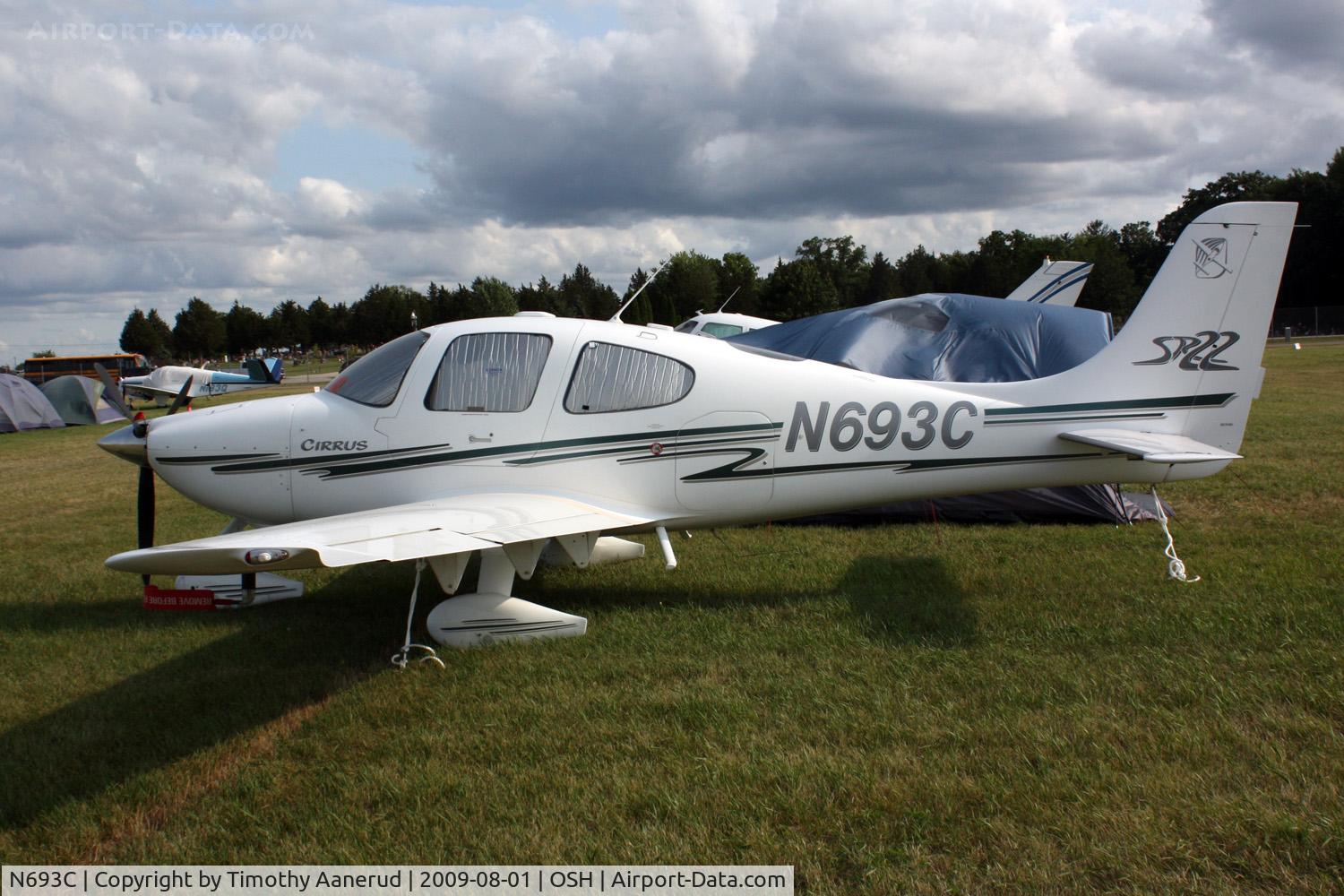 N693C, 2002 Cirrus SR22 C/N 0438, 2002 Cirrus Design Corp SR22, c/n: 0438