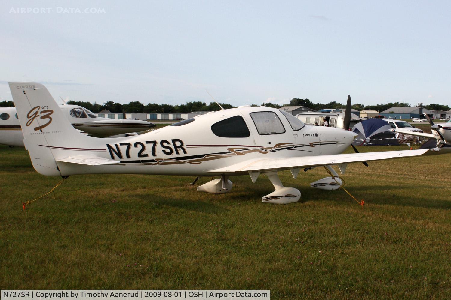 N727SR, 2007 Cirrus SR22 C/N 2613, 2007 Cirrus Design Corp SR22, c/n: 2613
