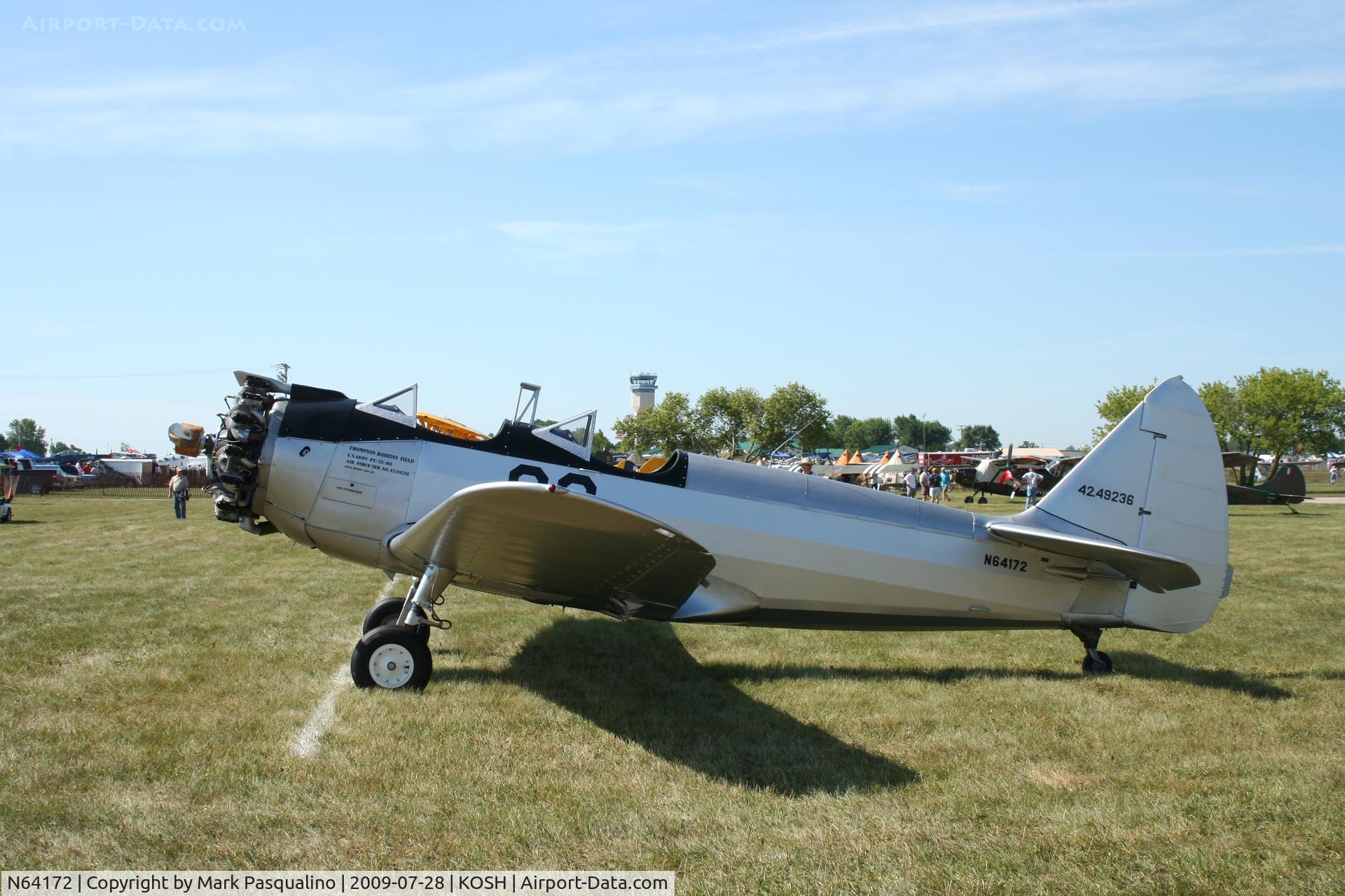 N64172, 1943 Fairchild (Howard) PT-23A Cornell (M-62C) C/N HO-260, Fairchild PT-23A