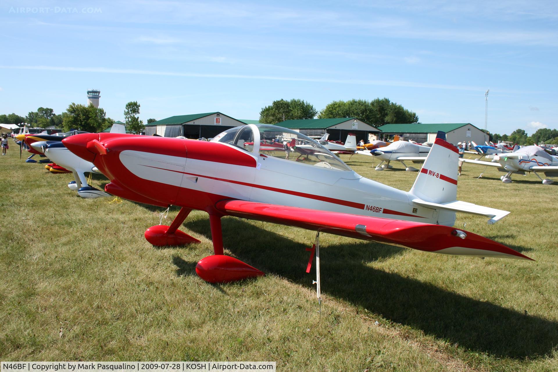 N46BF, 2002 Vans RV-8 C/N 80727, RV-8