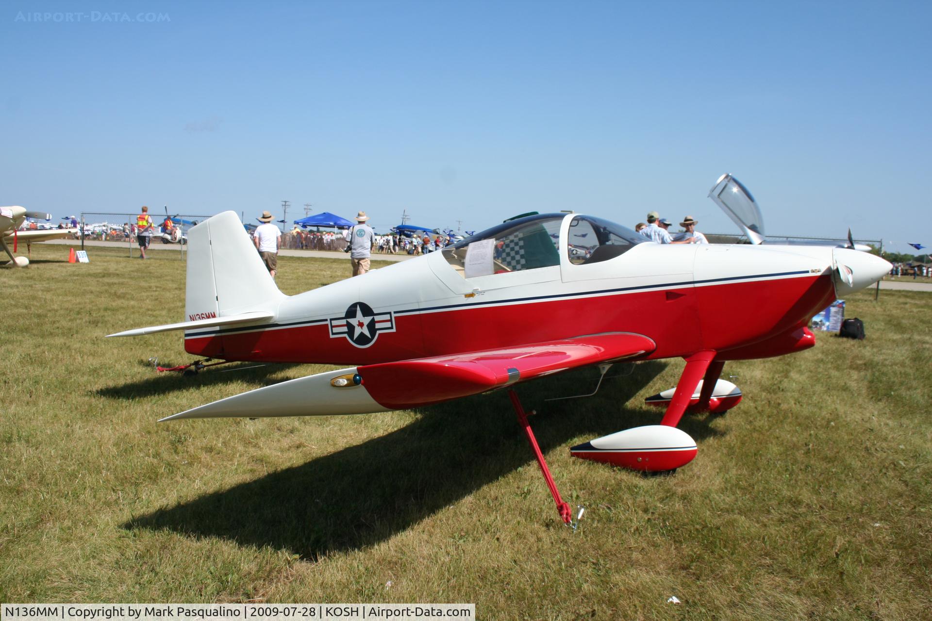 N136MM, 1993 Vans RV-6 C/N 21718, RV-6
