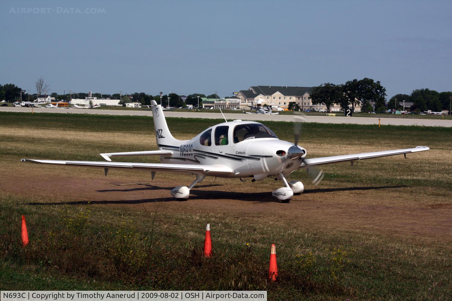 N693C, 2002 Cirrus SR22 C/N 0438, 2002 Cirrus Design Corp SR22, c/n: 0438