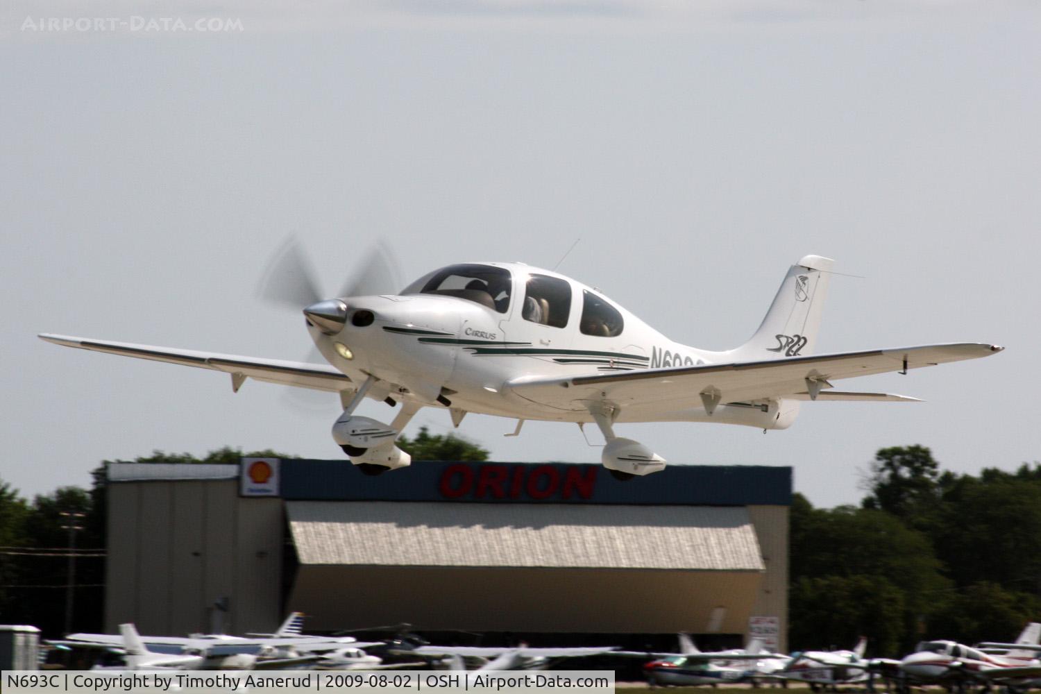 N693C, 2002 Cirrus SR22 C/N 0438, 2002 Cirrus Design Corp SR22, c/n: 0438