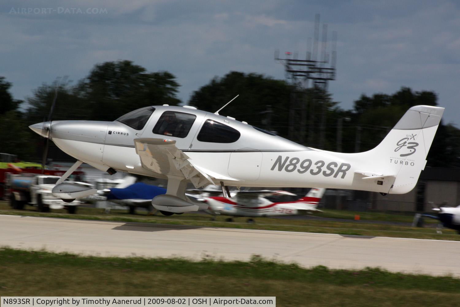 N893SR, 2008 Cirrus SR22 C/N 2883, 2008 Cirrus Design Corp SR22, c/n: 2883