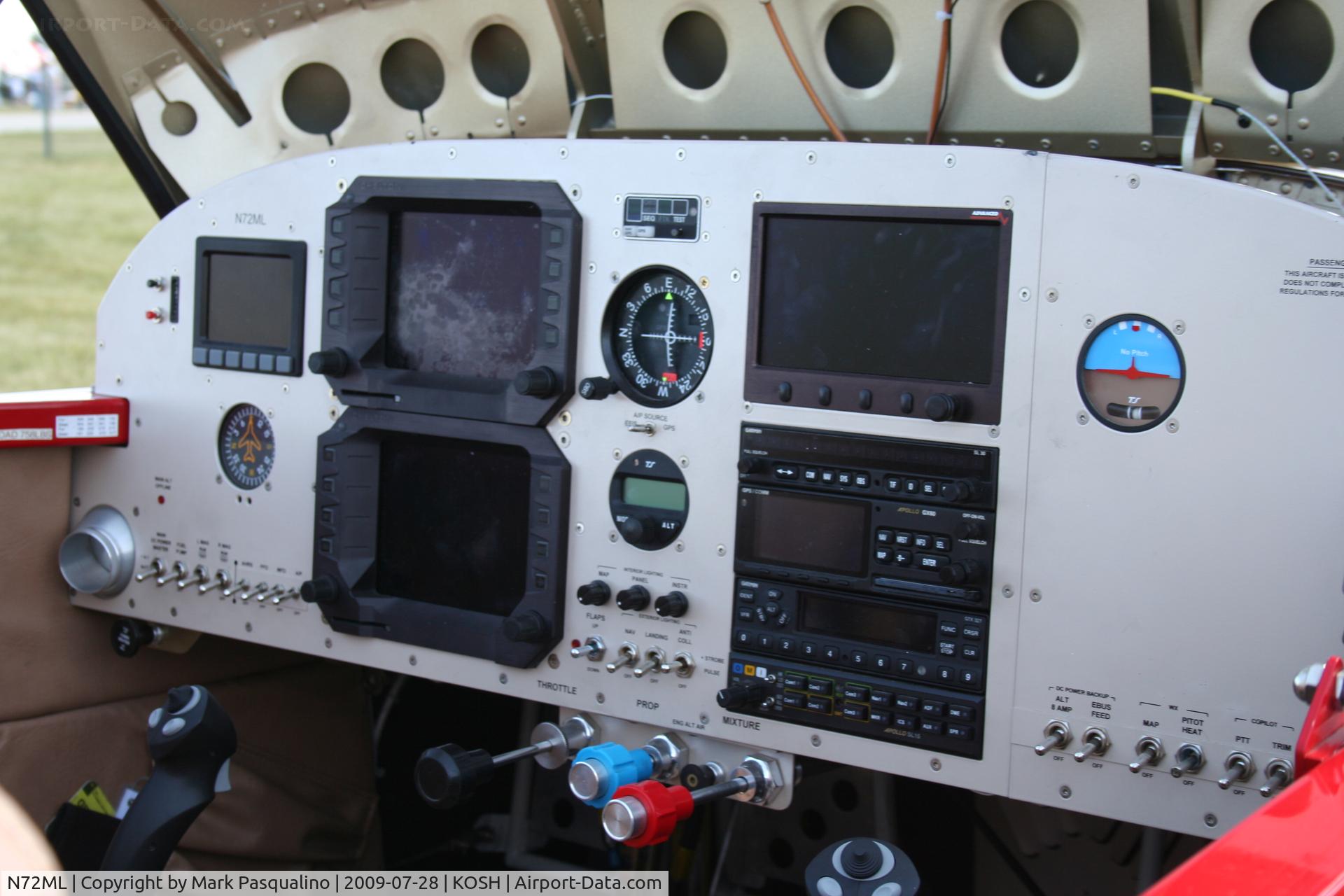 N72ML, 2007 Vans RV-7A C/N 70928, RV-7A
