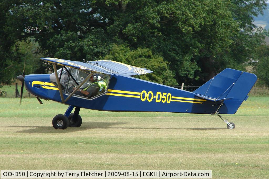 OO-D50, 1997 Rans S-6ES Coyote II C/N 06971124, Belgian registered Coyote at Headcorn