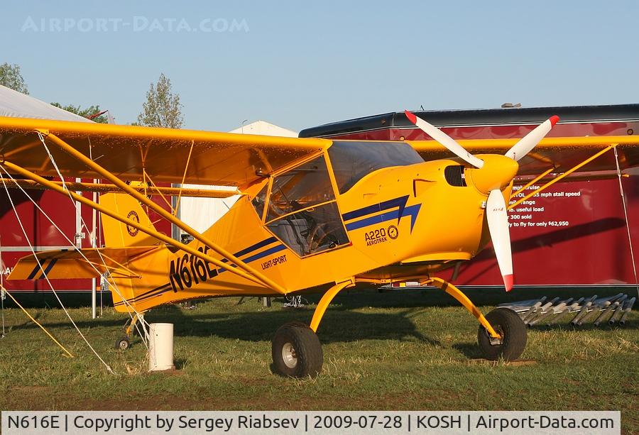 N616E, 2008 Aeropro Eurofox LSA 2K C/N 26508, EAA AirVenture 2009