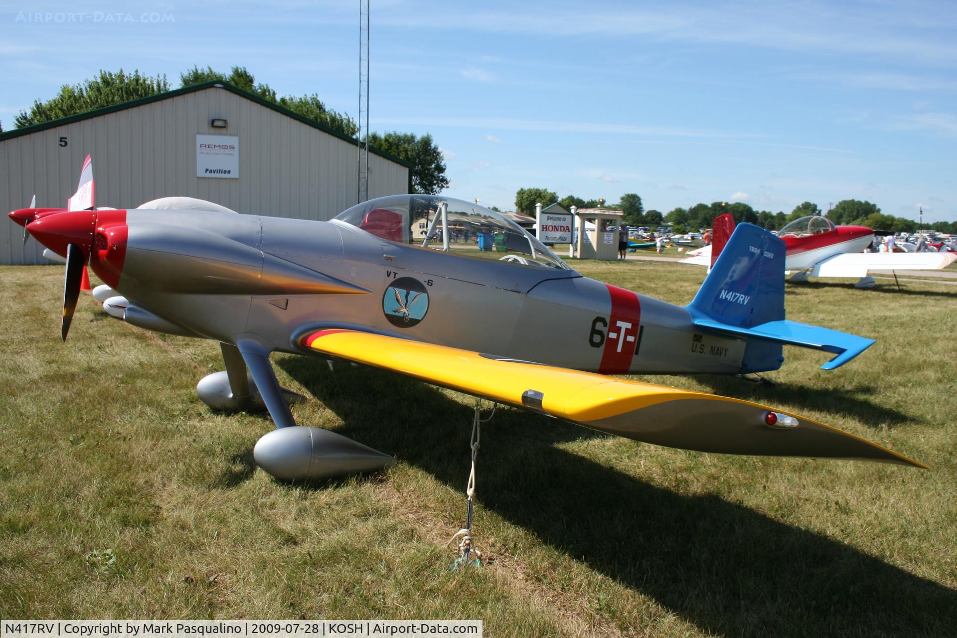 N417RV, Vans RV-4 C/N 2010, RV-4