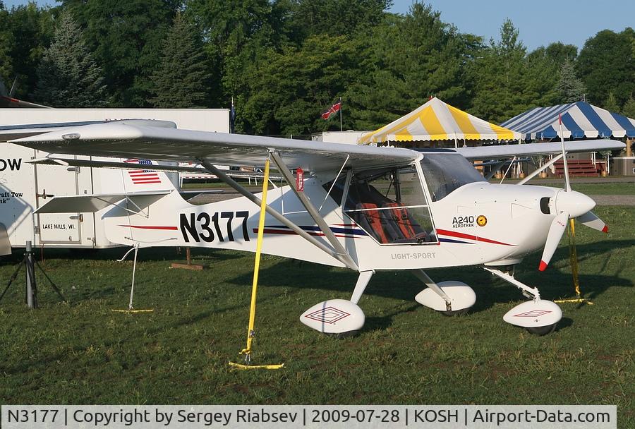 N3177, 2007 Aeropro Eurofox LSA C/N 237 07, EAA AirVenture 2009