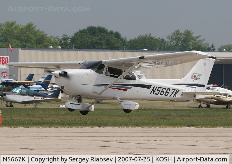 N5667K, 2001 Cessna 172S C/N 172S8991, EAA AirVenture 2007