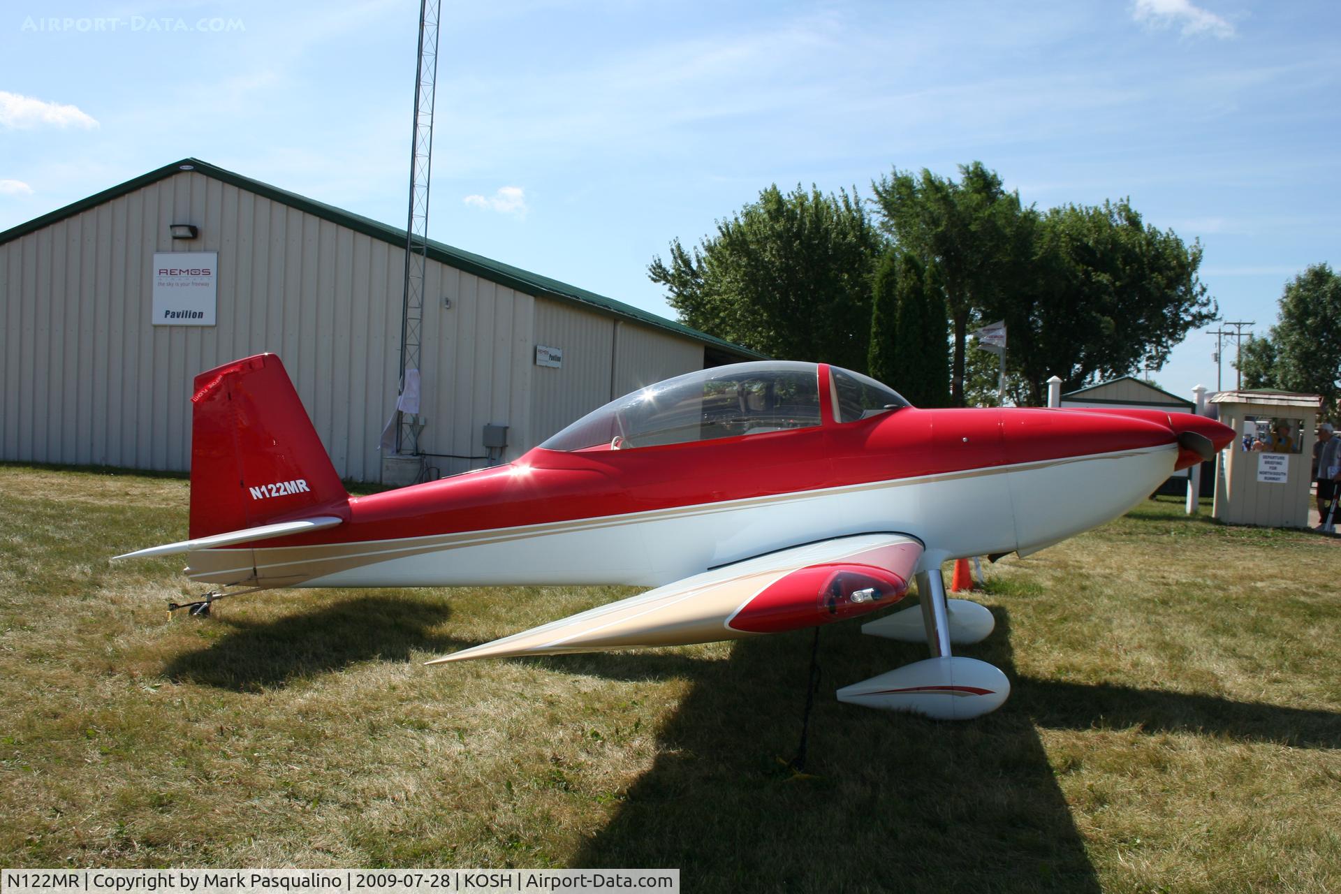 N122MR, Vans RV-8 C/N 82450, RV-8