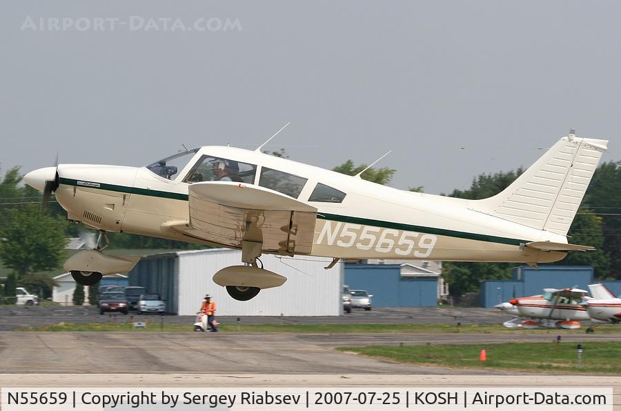 N55659, 1973 Piper PA-28-180 C/N 28-7305439, EAA AirVenture 2007