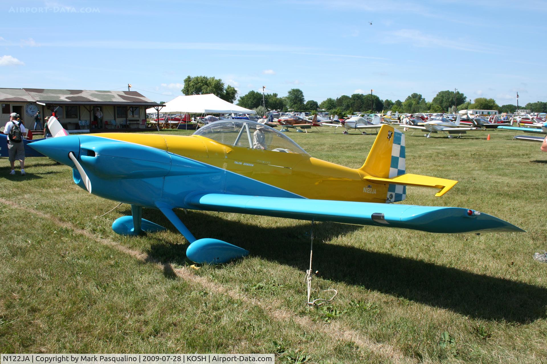 N122JA, 1995 Vans RV-4 C/N 2113, RV-4