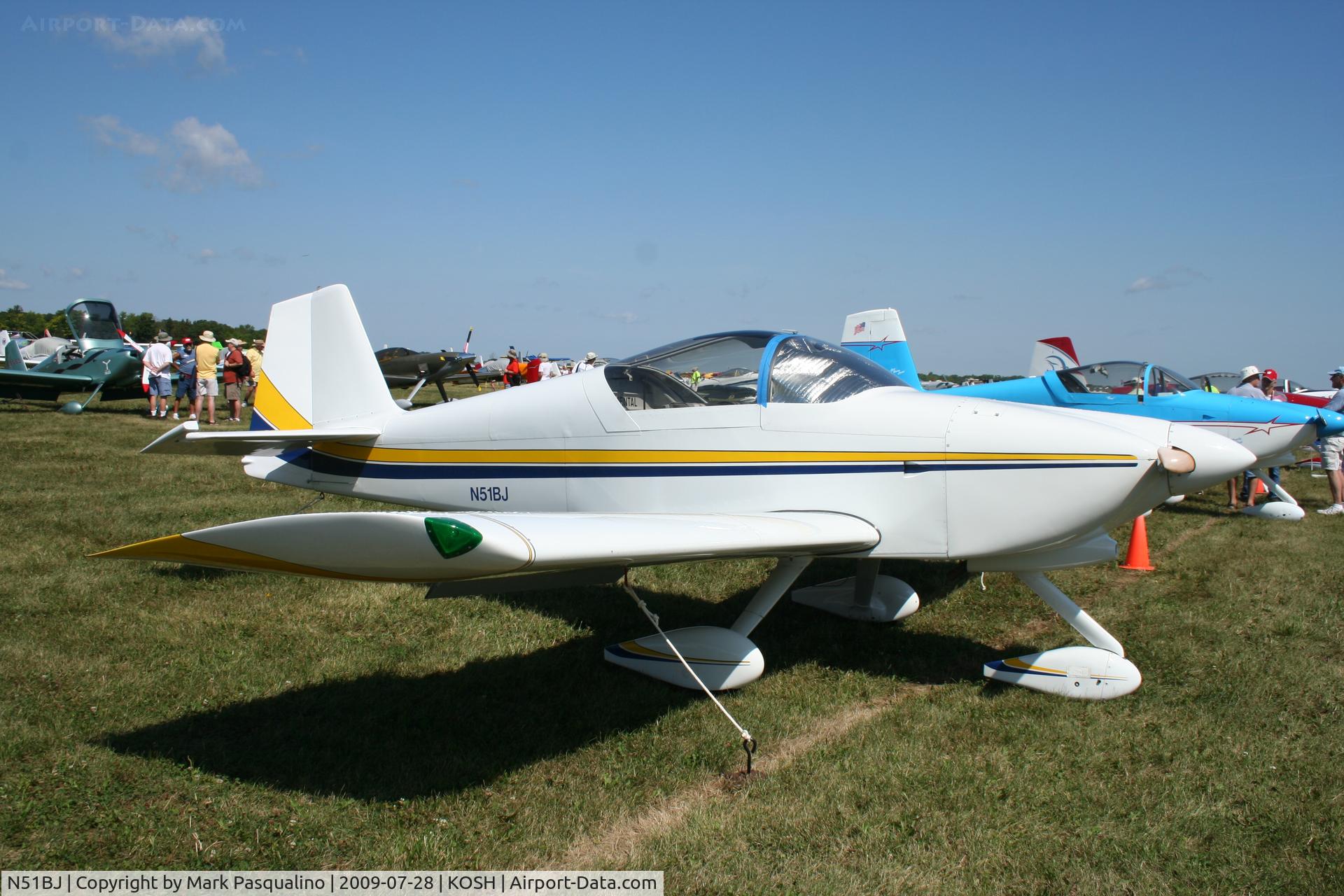 N51BJ, 1992 Vans RV-6A C/N 20453, RV-6A