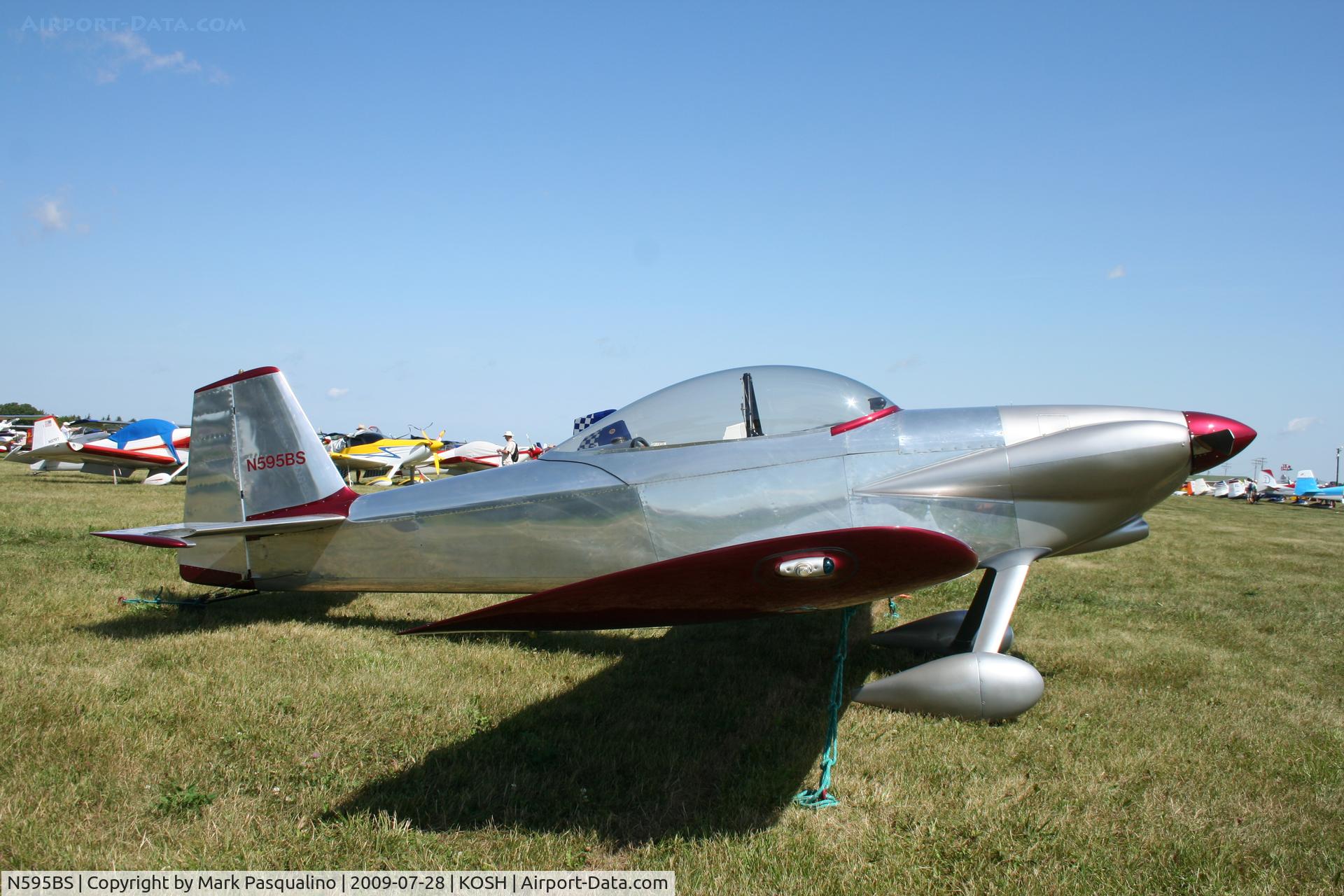N595BS, 2001 Van's RV-4 C/N 3, RV-4