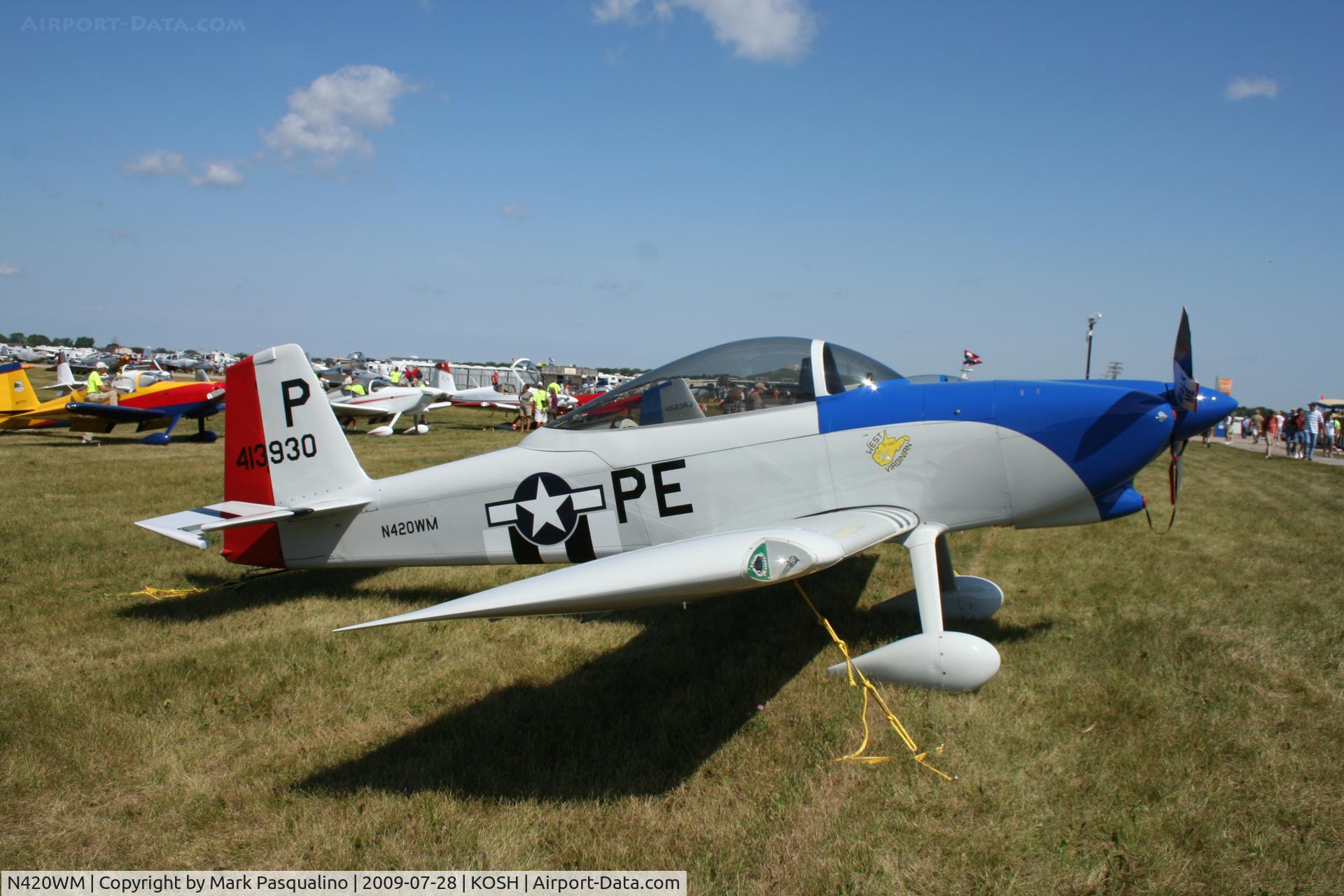 N420WM, 2006 Vans RV-8 C/N 81925, RV-8