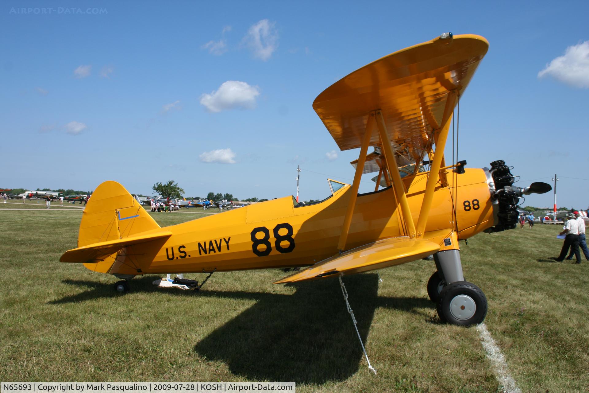 N65693, 1942 Boeing B75N1 C/N 75-6966, Stearman