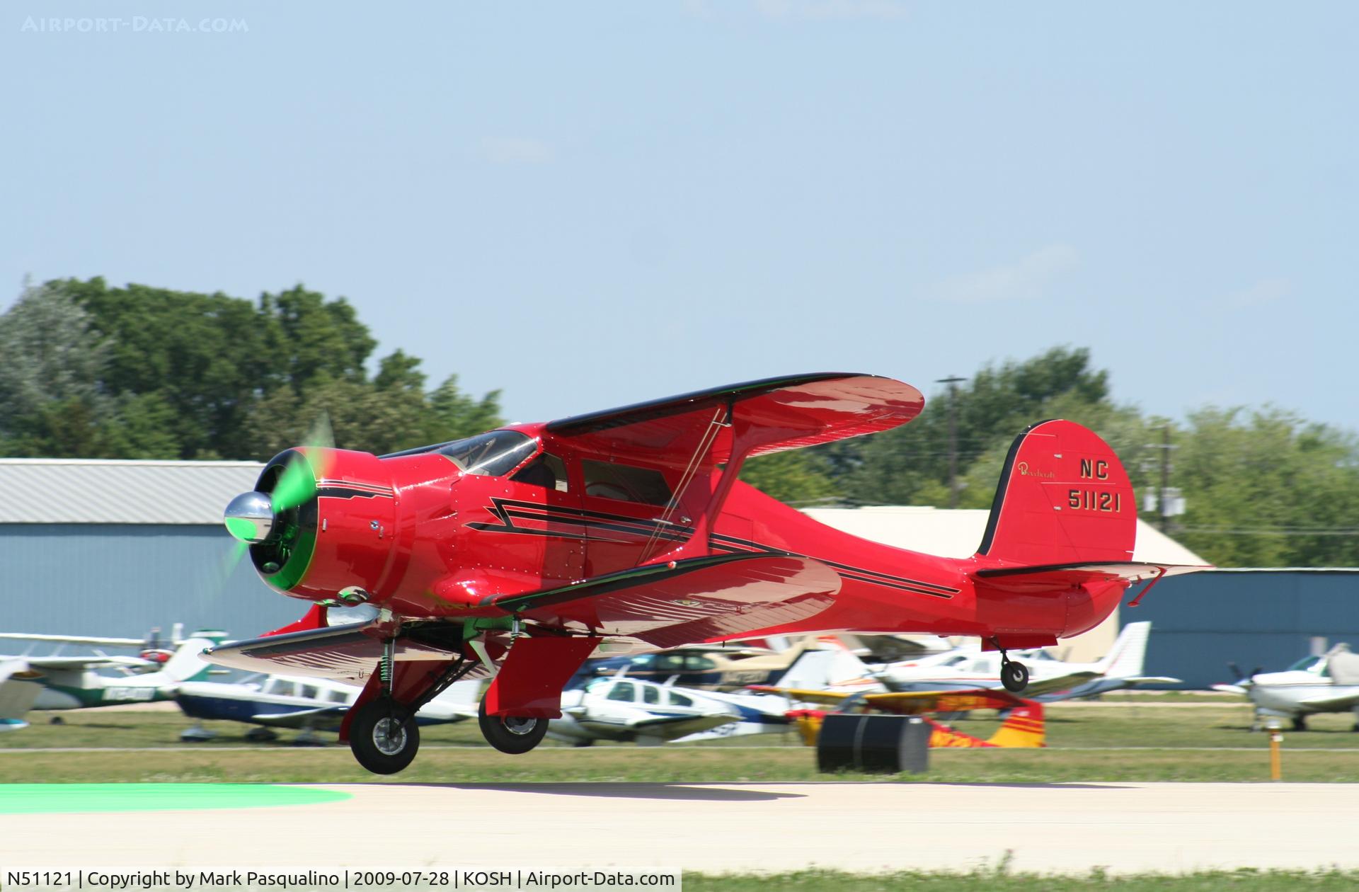 N51121, 1945 Beech D17S Staggerwing C/N 4914, Beech D17S