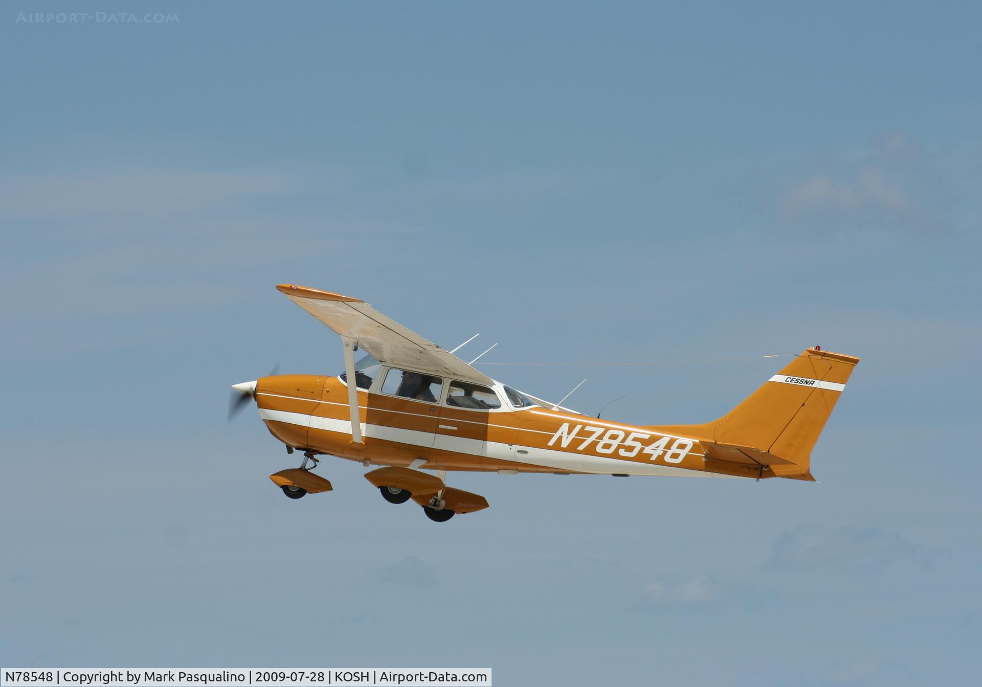 N78548, 1968 Cessna 172K Skyhawk C/N 17257662, Cessna 172K