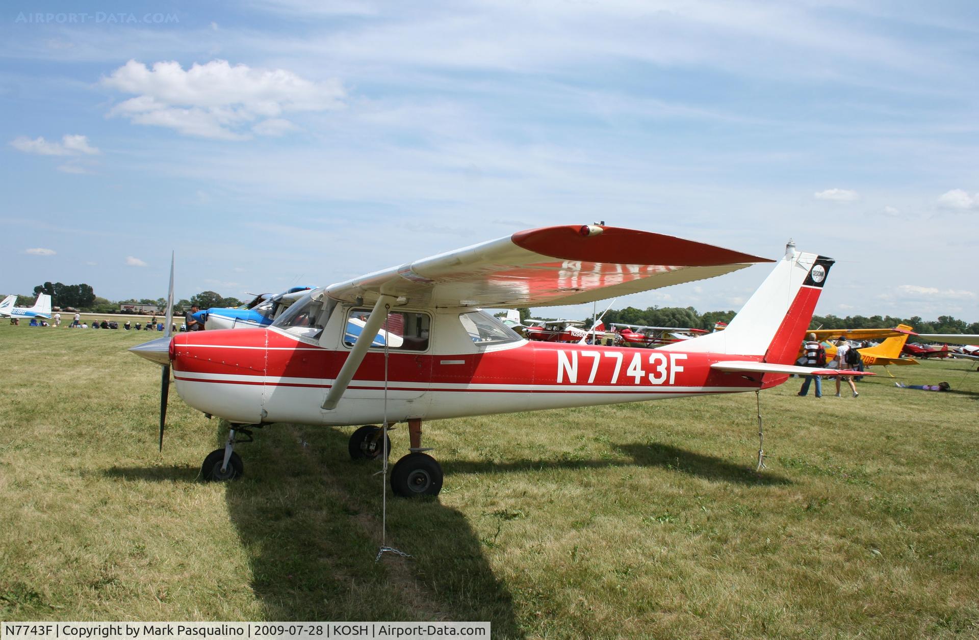 N7743F, 1966 Cessna 150F C/N 15063843, Cessna 150F