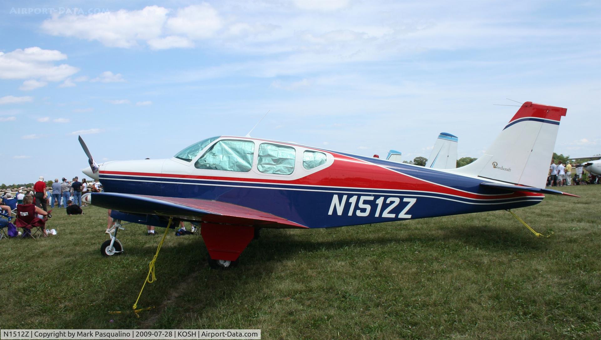 N1512Z, 1961 Beech 35-B33 Debonair C/N CD-400, Beech B33