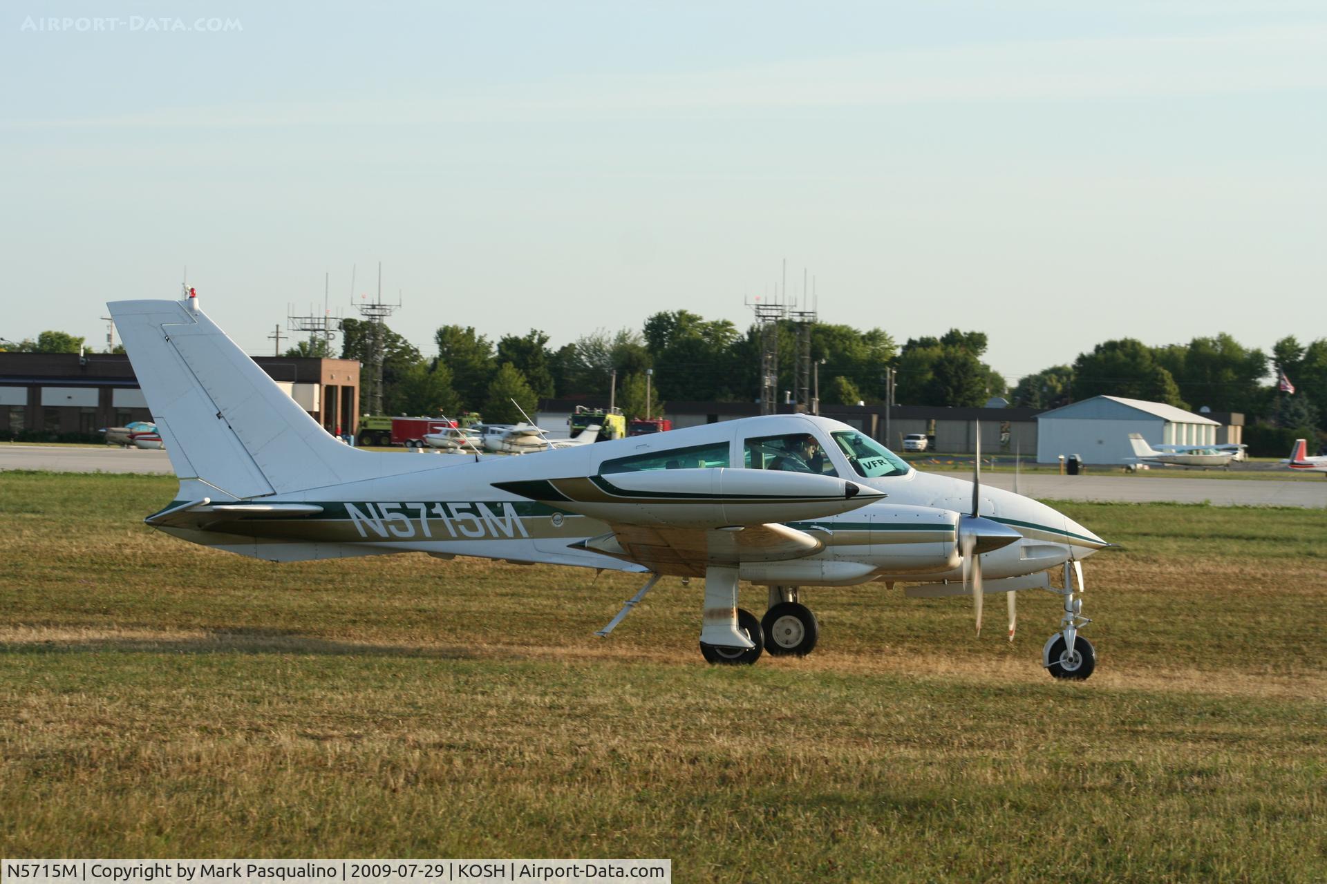 N5715M, 1968 Cessna 310P C/N 310P0015, Cessna 310P