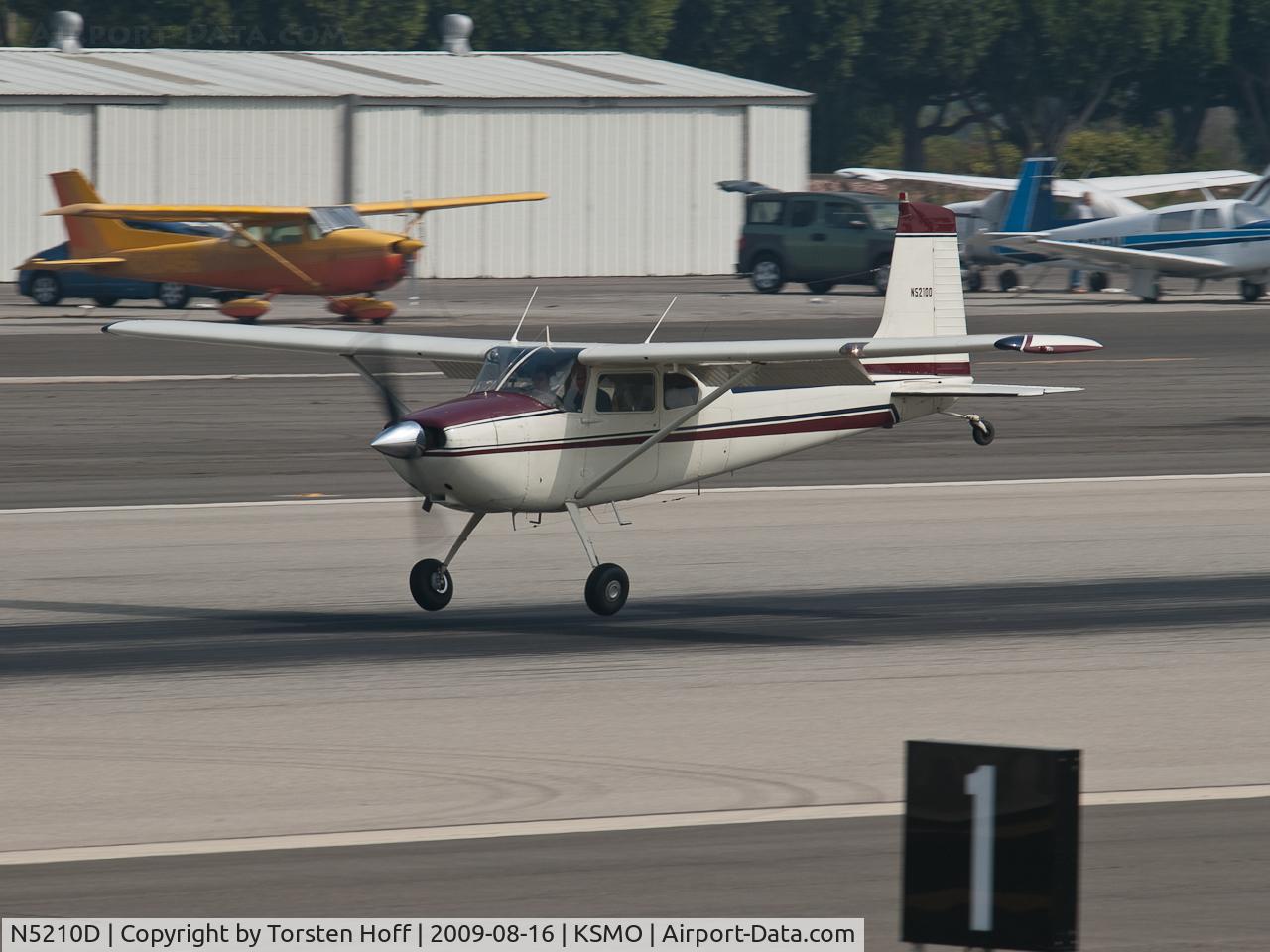 N5210D, 1957 Cessna 180A C/N 50108, N5210D arriving on RWY 21