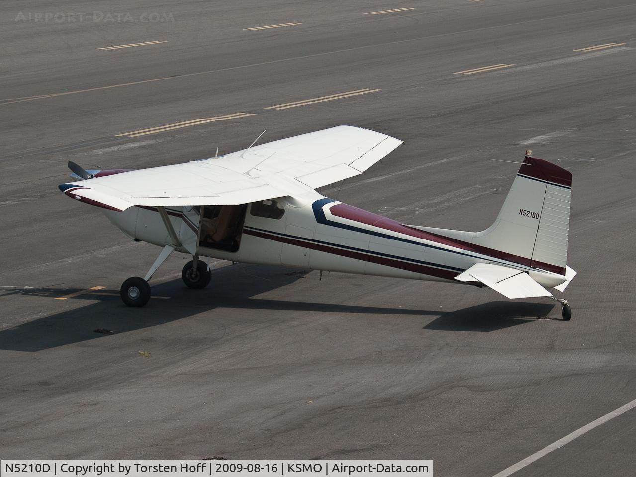 N5210D, 1957 Cessna 180A C/N 50108, N5210D parked at KSMO